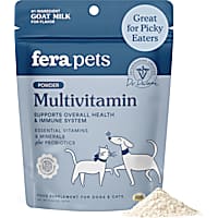 Fera Pets Goat Milk Meal Topper - Multivitamin for Dogs & Cats