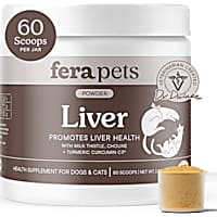 Fera Pets Liver Support Chicken Bone Broth Flavor for Dogs & Cats