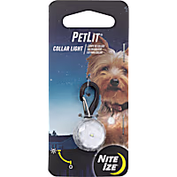 Nite Ize PetLit Light Clear Dog Collar