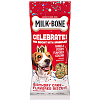 Milk-Bone Extra-Large Dipped Birthday Biscuits Dog Treats