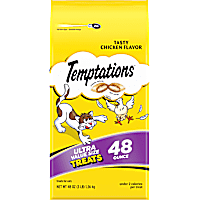 Temptations Classics Tasty Chicken Flavor Crunchy and Soft Cat Treats