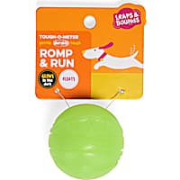 Leaps & Bounds Green TPR Glow Ball Dog Toy