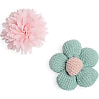 YOULY Slide-On Flower Cat Collar Accessory