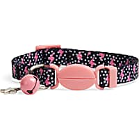YOULY Pink Lightning Bolt Cat Collar