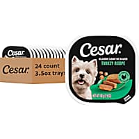 Cesar Classic Loaf in Sauce Turkey Recipe Wet Dog Food