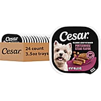 Cesar Classic Loaf in Sauce Porterhouse Steak Flavor Wet Dog Food