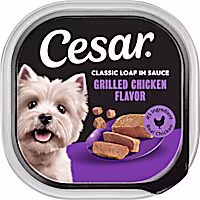 Cesar Classic Loaf in Sauce Grilled Chicken Flavor Wet Dog Food