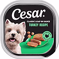 Cesar Classic Loaf in Sauce Turkey Recipe Wet Dog Food