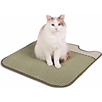 Casa Leo Leo's Loo Avocoda Green Cat Litter Mat
