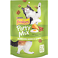 Friskies Party Mix Morning Munch Crunch Cat Treats
