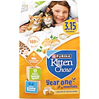 Purina Kitten Chow Nurture Healthy Development with Real Chicken Dry Kitten Food