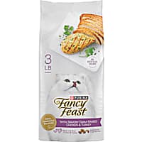 Fancy Feast with Savory Chicken and Turkey Dry Cat Food