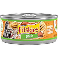 Purina Friskies Liver and Chicken Dinner Wet Cat Food Pate