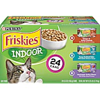 Friskies Indoor Wet Cat Food Variety Pack