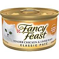 Fancy Feast Grain Free Tender Chicken and Liver Feast Classic Pate Wet Cat Food
