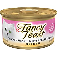 Fancy Feast Sliced Chicken Hearts & Liver Feast Gravy Wet Cat Food