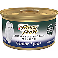 Fancy Feast High Protein Senior 7+ Chicken Minced Gravy Wet Cat Food