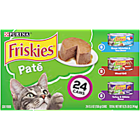 Friskies Ocean Whitefish and Tuna, Mixed Grill and Turkey & Giblets Dinners Wet Cat Food Pate Variety Pack