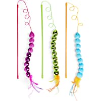 Leaps & Bounds Snake Assorted Teaser Cat Toy