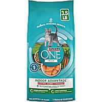 Purina ONE Plus Indoor Advantage with Real Salmon Natural Low Fat Weight Control High Protein Dry Cat Food