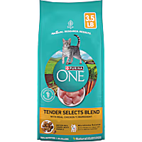 Purina ONE Natural Tender Selects Blend With Real Chicken Dry Cat Food