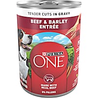 Game meal wet food for dog