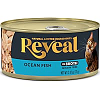 Reveal Limited Ingredient Natural Grain Free, Ocean Fish in Broth Wet Food for Cats