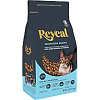 Reveal Natural Grain Free, Whitefish Recipe Complete and Balanced Dry Food for Cats