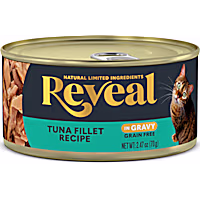 Reveal Limited Ingredient Natural Grain Free, Tuna in Gravy Wet Food for Cats