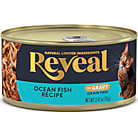 Reveal Limited Ingredient Natural Grain Free, Ocean Fish in Gravy Wet Food for Cats