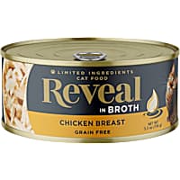 Reveal Limited Ingredient Natural Grain Free, Chicken Breast in Broth Wet Food for Cats