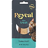 Reveal Natural Grain Free, Real Protein Fillet Whole Tuna Loin Single Ingredient Cat Treats