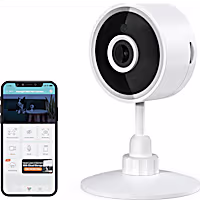 Instachew Purrsight Mini 2K Hd Wi-Fi Indoor Pet Camera with App for Cats and Dogs