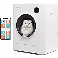 Instachew Support 5Ghz & 2.4Ghz Wifi App Control with Purrclean Self-Cleaning Automatic Cat Litter Box