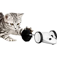 Instachew App-Enabled Mouse with Adjustable Speed, Flip Modes, Replaceable Tail & Usb Charging Purechase Smart Cat Toys