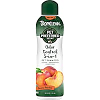 TropiClean Pet Preferred Sunny Peach Odor Control Shampoo for Dogs & Cats