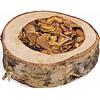 EveryYay Chewable Wood Fruit Bowl 2-in-1 Toy for Small Animals