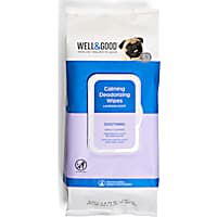 Well & Good Lavender Calming Deodorizing Dog Wipes
