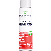 Wondercide Flea & Tick Shampoo for Dogs and Cats Killer treatment with Natural Essential Oils