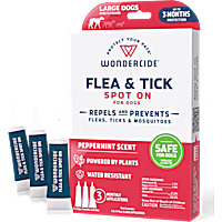 Wondercide Flea & Tick Spot on for Large Dogs with Natural Essential Oils