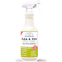 Wondercide Lemon Flea & Tick Spray for Pets Plus Home with Natural Essential Oils