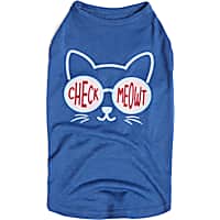 YOULY Check Meowt Cat T-Shirt