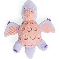 Leaps & Bounds Plush Dino Cage Ball Puppy Toy in Assorted Styles