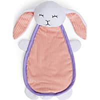 Leaps & Bounds Plush Bunny Blanket Assorted Colors Dog Toy