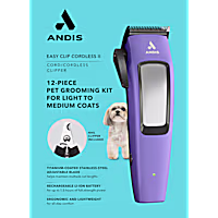 Andis EasyClip Cordless II, Adjustable Blade for Dogs