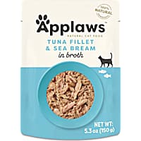 Applaws Limited Ingredient Tuna with Seabream in Broth Wet Cat Food