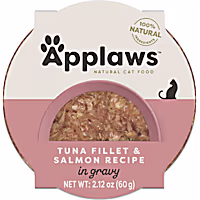 Applaws Natural Wet Cat Food Tuna Fillet with Salmon in Gravy