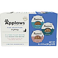 Applaws Limited Ingredient Multipack Fish Selection in Gravy Natural Wet Cat Food