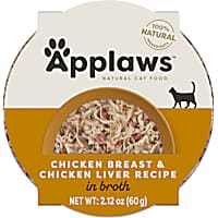 Applaws Natural Wet Cat Food Chicken Breast with Liver in Broth