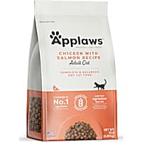 Applaws Limited Ingredients, Grain Free Chicken with Salmon Recipe Complete Dry Adult Food for Cats